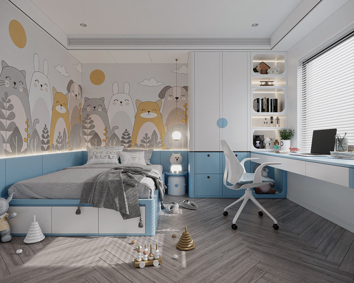 thiết kế penthouses có 3 phòng ngủ